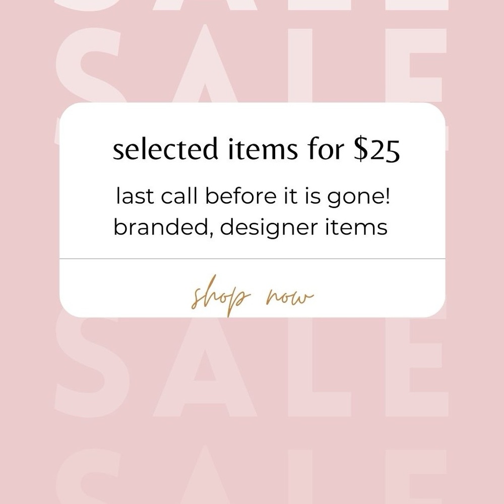 Stylish Designer Picks for $25